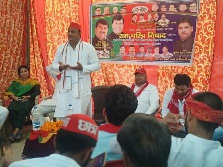 ध्वस्त कानून व्यवस्था के लिए योगी सरकार जिम्मेदार-सुनील कुमार पांडे
