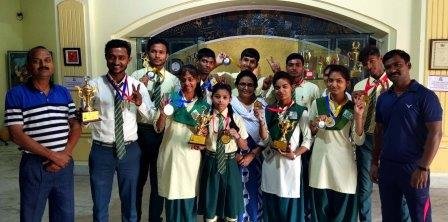 बजाज स्कूल ने जीता अंतरराष्ट्रीय स्पोर्ट्स ओलंपियाड एक्सपो 2019 में बेस्ट एथलीट,बेस्ट इमर्जिंग प्लेयर का अवार्ड