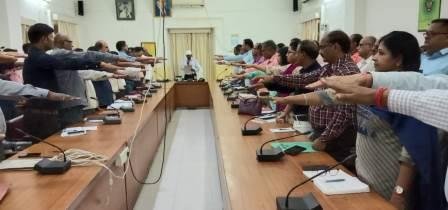 लौह पुरूष के जन्म दिवस पर जनपद में हुये विविध कार्यक्रम-MIRZAPUR