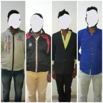 दुष्कर्म की घटना के चार वांछित अभियुक्त गिरफ्तार -MIRZAPUR