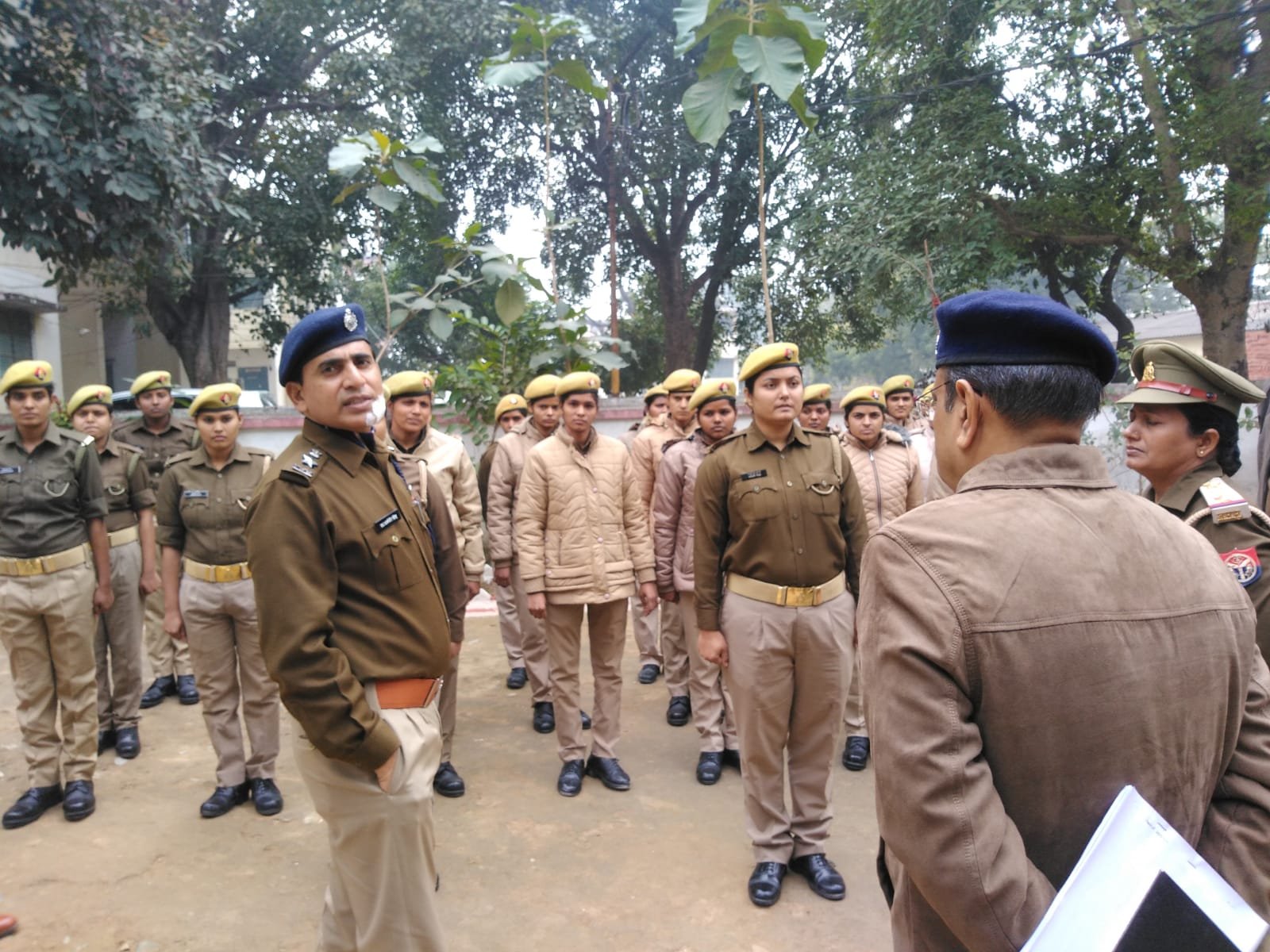 पुलिस अधीक्षक मीरजापुर द्वारा महिला थाना का किया गया वार्षिक निरीक्षण-MIRZAPUR