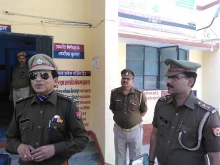 पुलिस अधीक्षक मीरजापुर द्वारा थाना चील्ह का वार्षिक निरीक्षण कर, दिया आवश्यक दिशा निर्देश