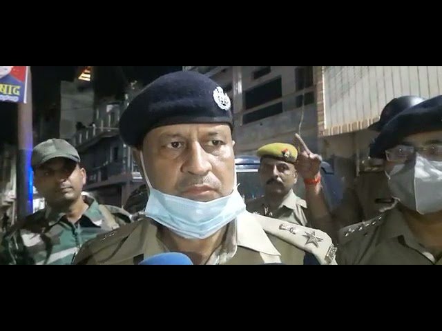 भरत मिलाप, बरावफात के दृष्टिगत पुलिस अधीक्षक मिर्जापुर ने शहर में किया फ्लैग मार्च