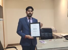 मिर्जापुर स्थित कोणार्क ग्रैंड होटल को एक और अवार्ड से किया गया सम्मानित
