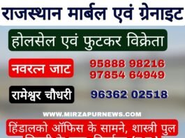 प्रयागराज से आ रही ट्रक मिर्जापुर में पेड़ से टकराई, ड्राइवर की मौत