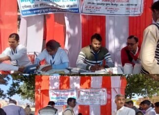 एपेक्स द्वारा गाडौली धाम मे 5 दिवसीय निःशुल्क स्वास्थ्य शिविर
