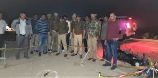 बिहार निवासी 25000 के इनामी बदमाश को मिर्जापुर शहर कोतवाली की पुलिस ने मारी गोली