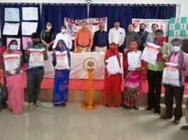 एपेक्स ट्रस्ट शिक्षण संस्थानों द्वारा क्षय रोगियों को पोषण पोटली वितरित किया गया