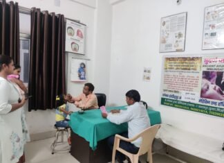 एपेक्स द्वारा आयोजित शिविर मे 35 बच्चों ने ली सुवर्णप्राशन खुराक