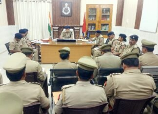 *पुलिस अधीक्षक जनपद मीरजापुर द्वारा अपराधों की समीक्षा बैठक कर,दिया गया आवश्यक दिशा निर्देश