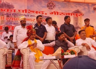 श्यामसुंदर केसरी के शपथ ग्रहण समारोह में नंद गोपाल गुप्ता मंत्री ने कहा 2024 तक सब हो जाएंगे मोदीमय