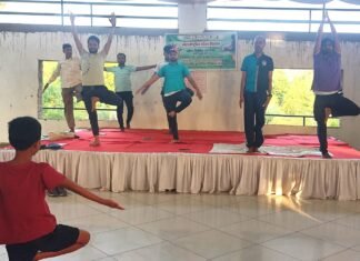 एपेक्स मेडिकल शिक्षण संस्थानों द्वारा योग प्रशिक्षण सप्ताह का आयोजन
