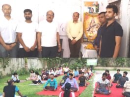 एपेक्स ट्रस्ट मेडिकल शिक्षण संस्थानों द्वारा योग प्रशिक्षण सप्ताह का समापन।