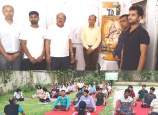 एपेक्स ट्रस्ट मेडिकल शिक्षण संस्थानों द्वारा योग प्रशिक्षण सप्ताह का समापन।