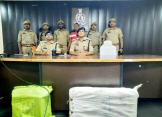 विंध्याचल में सरकारी संपत्ति चुराने वाला ग्राम प्रधान का बेटा गिरफ्तार- एसपी मिर्जापुर