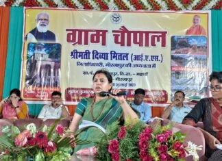 *गांव की समस्याओं को गांव में ही निस्तारण के लिये जिलाधिकारी ने ग्राम पंचायत महामलपुर में लगायी ग्राम चौपाल*