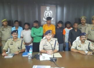 टावरो की बैटरी चोरी कर बिक्री करने वाले गैंग का पर्दाफाश,07 शातिर चोर मिर्जापुर से गिरफ्तार