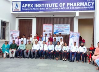 एपेक्स फार्मेसी डिप्लोमा के छात्रों का ढाई लाख पैकेज पर कैम्पस प्लेसमेंट