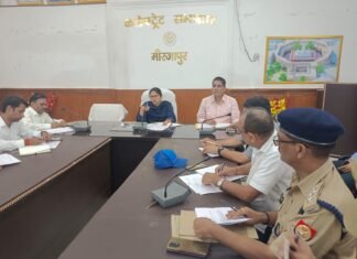 जिलाधिकारी की अध्यक्षता में जिला सड़क सुरक्षा समिति की बैठक कलेक्ट्रेट में की गयी आहूत