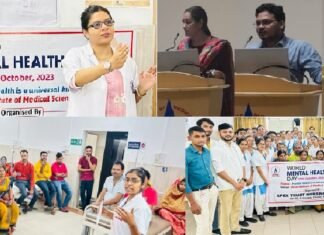 एपेक्स ट्रस्ट इंस्टिट्यूट द्वारा विश्व मानसिक स्वास्थ्य दिवस पर जागरूकता