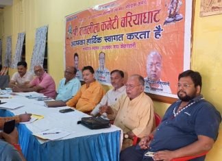 गौरव उमर की अध्यक्षता में बारिया घाट का मेला और भी वृहद व सनातनी होगा-शत्रुघ्न केसरी