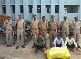 मिर्जापुर में 03 शातिर वाहन चोर गिरफ्तार, चोरी की 12 अदद मोटरसाइकिल बरामद