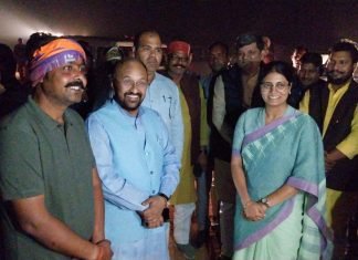 मंत्री द्वारा विन्ध्य विश्वविद्यालय की जमीन का किया स्थलीय निरीक्षण