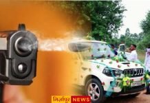 मिर्जापुर- हवाई फायरिंग में लगी गोली, ओवरटेक की बात को लेकर के कहासुनी