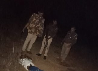 25000 की इनामियां गो तस्कर (कैश) पुलिस मुठभेड़ में घायल, मिर्जापुर