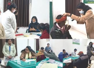 एपेक्स ट्रस्ट हॉस्पिटल द्वारा आयोजित स्वास्थ्य पखवाड़ा में हुई निःशुल्क 149 प्री कैंसर स्क्रीनिंग