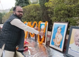 इंजीनियर विवेक बरनवाल के द्वारा झंडारोहण करके हर्षपूर्वक मनाया गया गणतंत्र दिवस, मिर्जापुर
