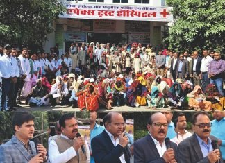 एपेक्स ट्रस्ट हॉस्पिटल में अब तक 8306 निःशुल्क मोतियाबिंद सर्जरी