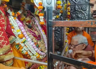 राजस्थान के राज्यपाल ने किया मां विन्ध्यवासिनी देवी का दर्शन पूजन