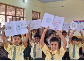 सेठ द्वारका प्रसाद बजाज स्कूल में मनाया गया पृथ्वी दिवस