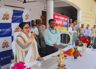 मध्य प्रदेश में लोकसभा सामान्य निर्वाचन सम्पन्न कराने के लिये मिर्जापुर से 480 होमगार्ड रवाना