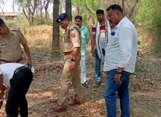 मिर्जापुर में इनामिया बदमाश और पुलिस के बीच चली गोली, इनामिया हुआ घायल