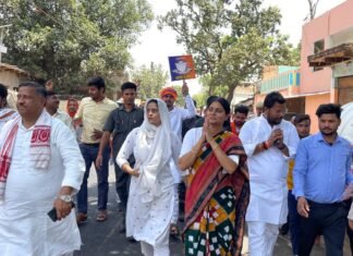 जनपद की विकास यात्रा को जारी रखने के लिए कप प्लेट पर वोट अवश्य करें, अनुप्रिया पटेल