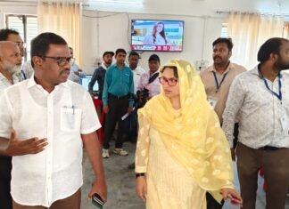 डीएम प्रियंका निरंजन ने बताया कि 04 जून 2024 को सुबहः 08 बजे से मतगणना प्रारम्भ होगी