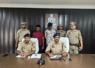 पुलिस अधीक्षक मिर्जापुर की कार्रवाई से गांजा तस्करों का कमर चरमराया,6 लाख का गांजा बरामद