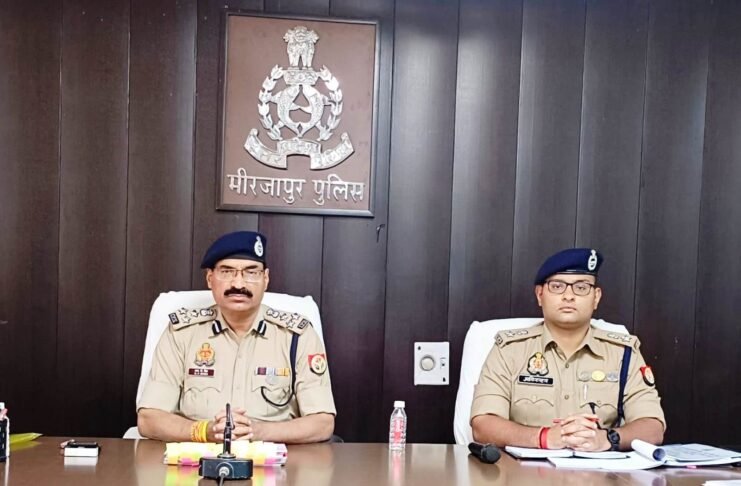 मिर्जापुर पुलिस के आला अधिकारियों का निर्णय,अब लूट, डकैती, गौ तस्करी, के विरुद्ध गैंगस्टर की कार्यवाही होगी और प्रभावी