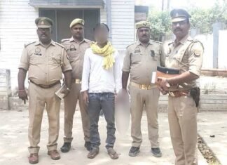 मिर्जापुर में महिला की हत्या से सम्बन्धित अभियुक्त गिरफ्तार, घटना में प्रयुक्त चाकू व मोटर साइकिल बरामद