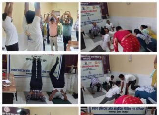 एपेक्स मेडिकल शिक्षण संस्थानों द्वारा योग प्रशिक्षण सप्ताह का आयोजन