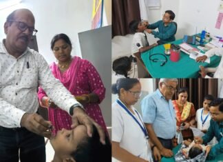 एपेक्स ट्रस्ट हॉस्पिटल के शिविर में 36 बच्चों ने ली सुवर्णप्राशन खुराक