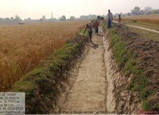 जनपद मीरजापुर में जल संरक्षण की दिशा में मनरेगा से कराए जा रहे तालाबों की खुदाई,