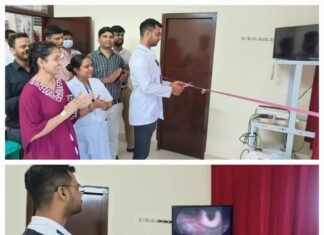 एपेक्स ट्रस्ट हॉस्पिटल में दूरबीन विधि से नाक, कान एवं गले की जांच शुरू*