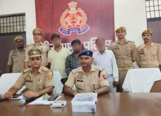 गुरूसण्डी में हुई एक युवक की हत्या से सम्बन्धित 03 अभियुक्त गिरफ्तार