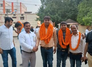 डिस्कॉम मुख्यालय वाराणसी पर हुए चुनाव में निर्विरोध अंचल शाखा के उपाध्यक्ष चुने गए इं० राम सिंह
