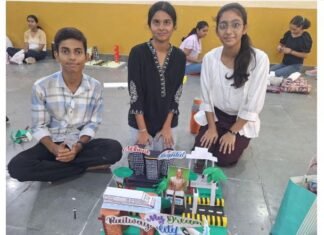 सेठ द्वारका प्रसाद बजाज एजुकेशन सेंटर के कक्षा 9 के छात्रों द्वारा अद्भुत प्रदर्शन