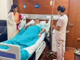 कैबिनेट मंत्री आशीष पटेल राजधानी दिल्ली के अपोलो अस्पताल में भर्ती