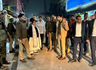 मीरजापुर में चलाया गया अतिक्रमण अभियान, अतिक्रमणकारियों में मचा हड़कंप